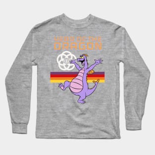 Year of the dragon Happy little purple dragon of imagination Long Sleeve T-Shirt